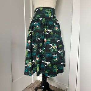 Universal Monsters Creature From The Black Lagoon Allover Print Skirt